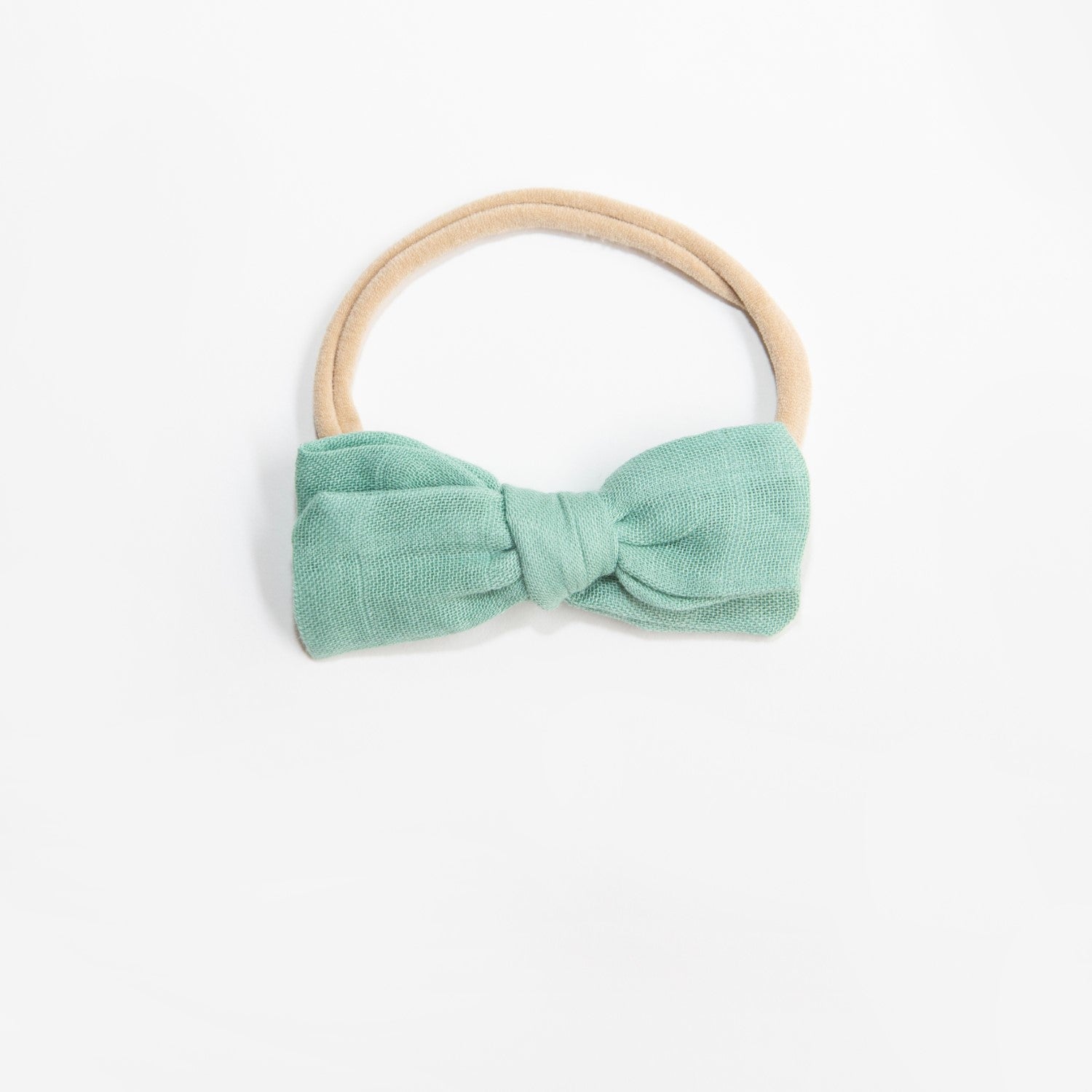 Wild Kind Dorothy Linen Bow Headband - Sage