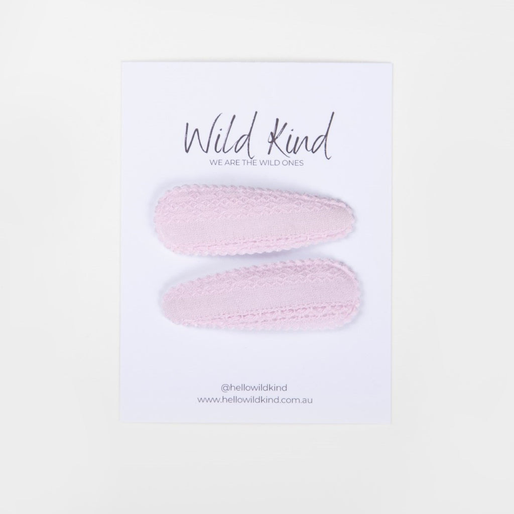 Elise Hair Clips - Lilac