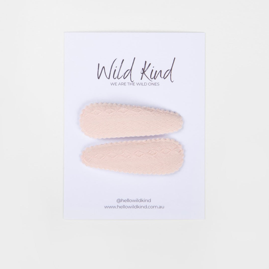 Wild Kind Elise Hair Clips - Pink