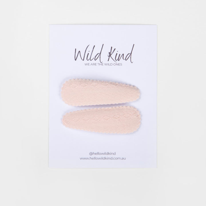 Wild Kind Elise Hair Clips - Pink