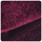 Hazel Velour Bow Headband - Burgundy