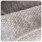 Hazel Velour Bow Headband - Silver