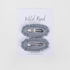 Harriet Hair Clips - Dusty Blue
