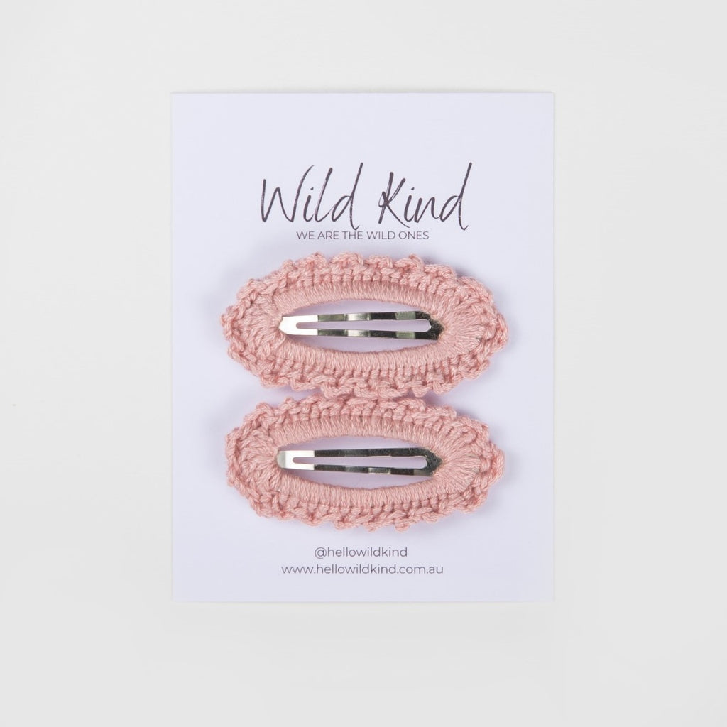 Harriet Hair Clips - Pink