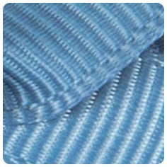 Olivia Small Bow Clips - Dusty Blue