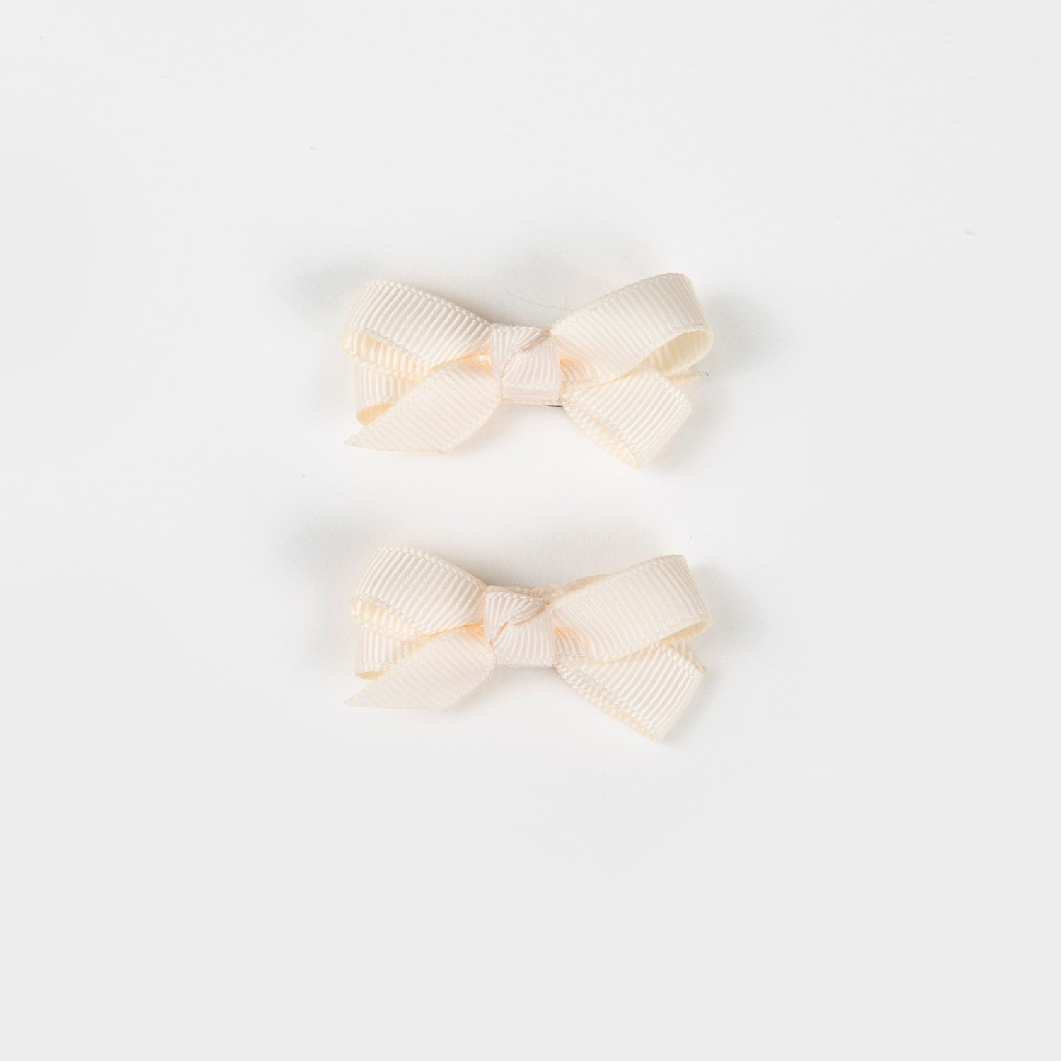 Wild Kind Olivia Small Bow Clips - Ivory