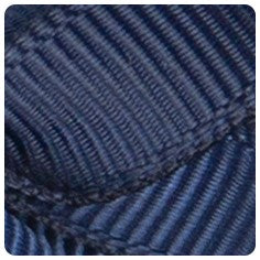 Olivia Small Bow Clips - Navy