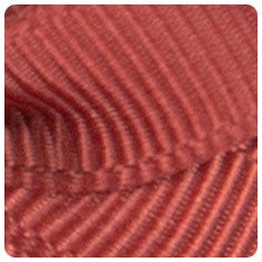Olivia Small Bow Clips - Terracotta