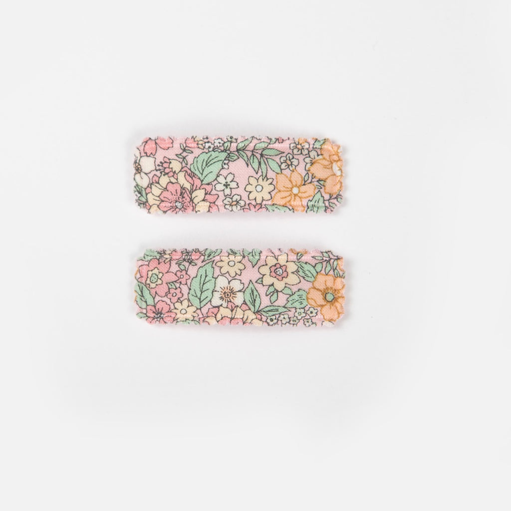 Penny Hair Clips - Rose