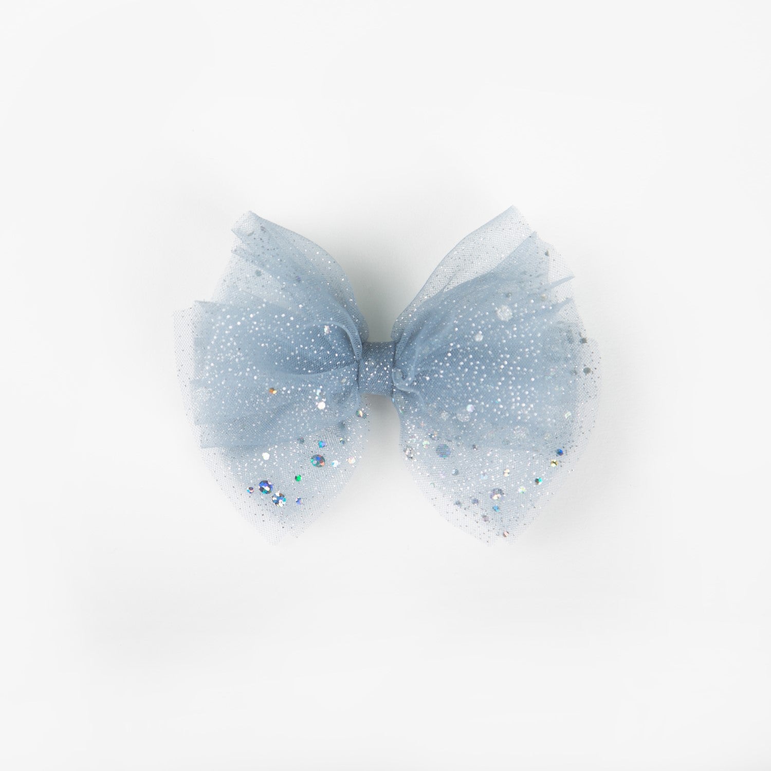 Sparkle Bow - Dusty Blue