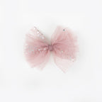Sparkle Bow - Dusty Pink