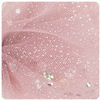 Sparkle Bow - Dusty Pink