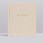 Write To Me - 21 Years of You Journal - Oatmeal