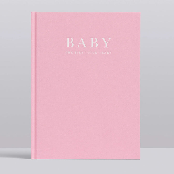 Write To Me - Baby Journal Birth to 5 Years - Pink