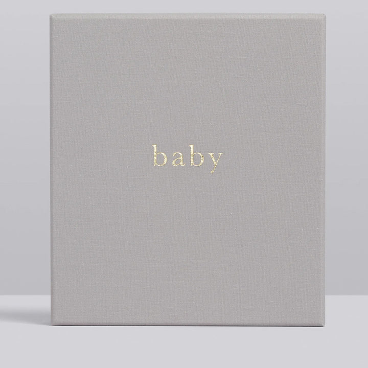 Write To Me - Baby Journal First Five Years - Light Grey (Boxed)