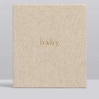 Write To Me - Baby Journal First Five Years - Oatmeal (Boxed)