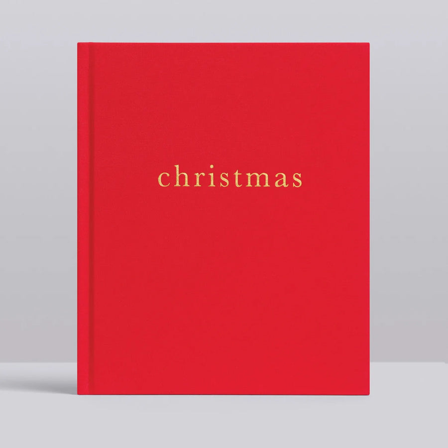 Write To Me - Family Christmas Book - Red