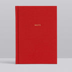 Write To Me - Lined Journal - Rust