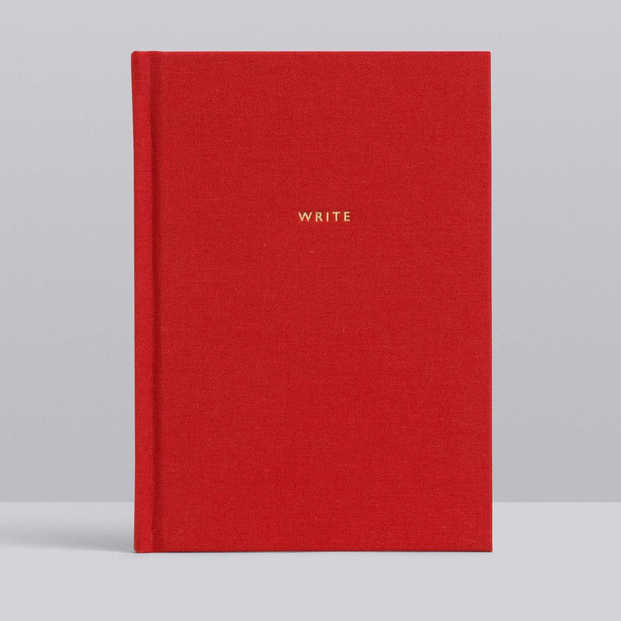 Write To Me - Lined Journal - Rust