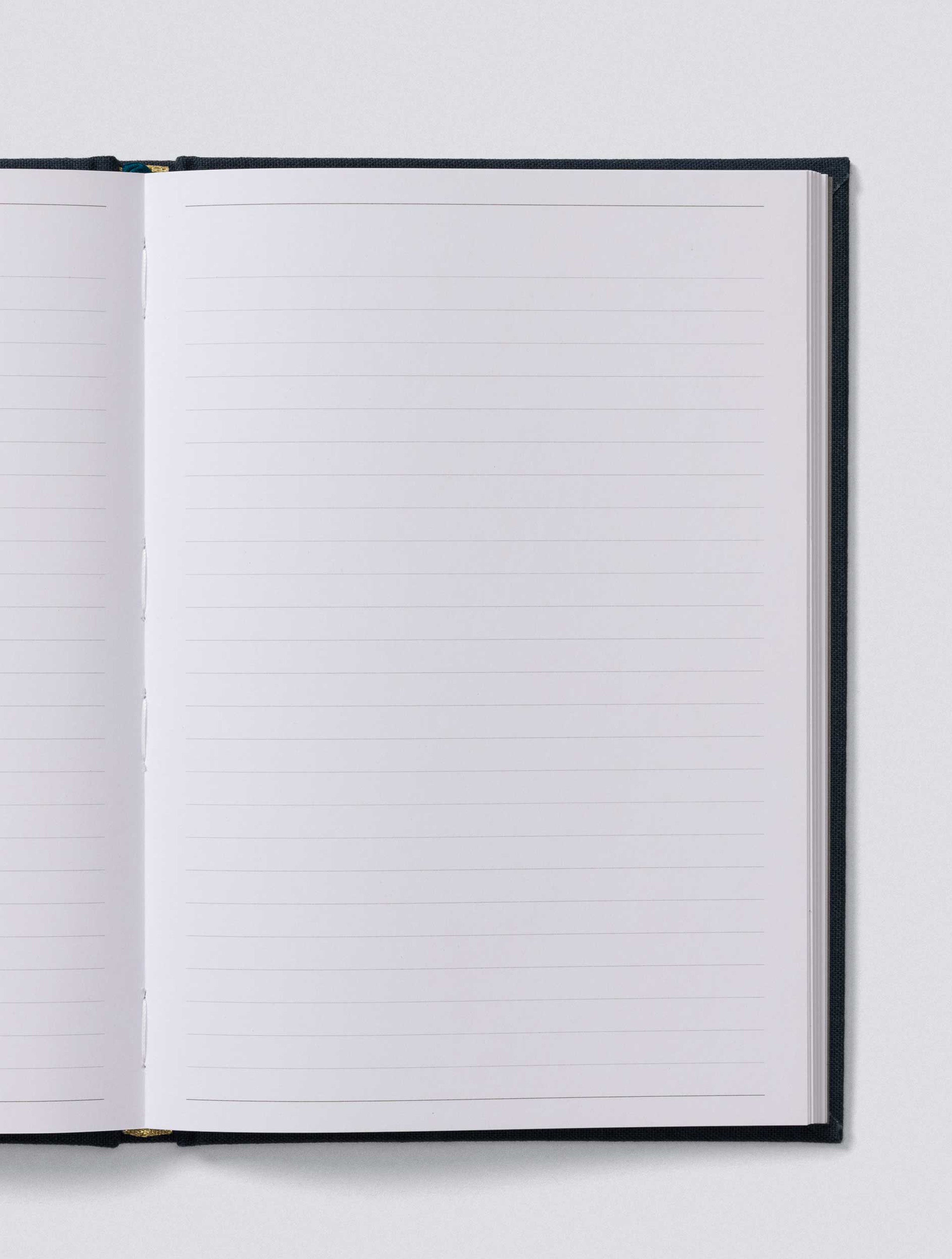 Write To Me - Lined Journal - Blue