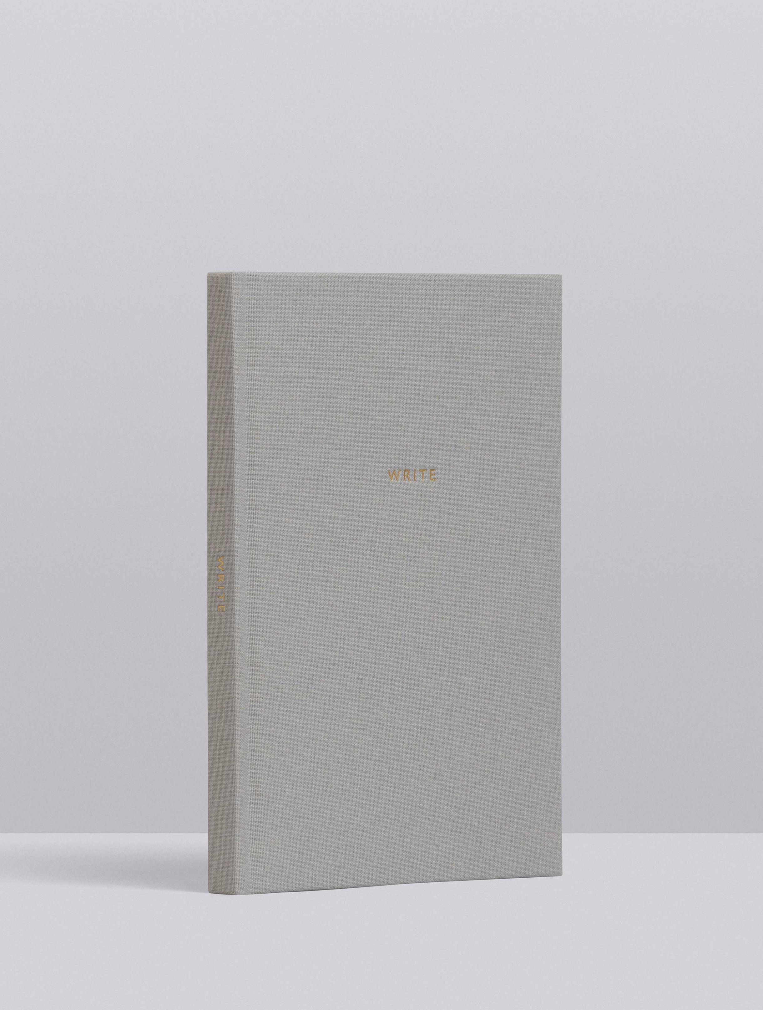 Write To Me - Lined Journal - Grey