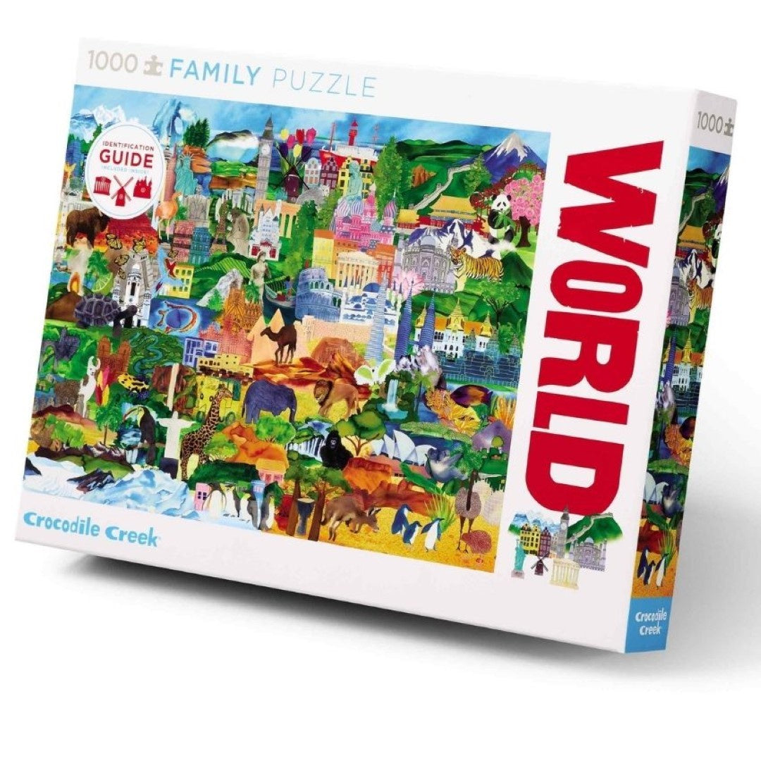 1000 Piece Boxed - World Collage