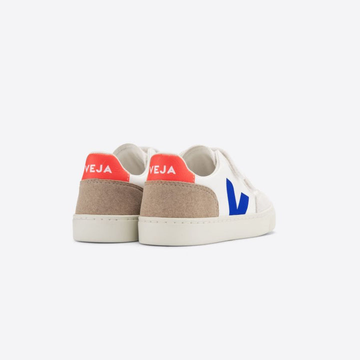 Veja V-12 Velcro Leather - Extra White/Multico/Miel