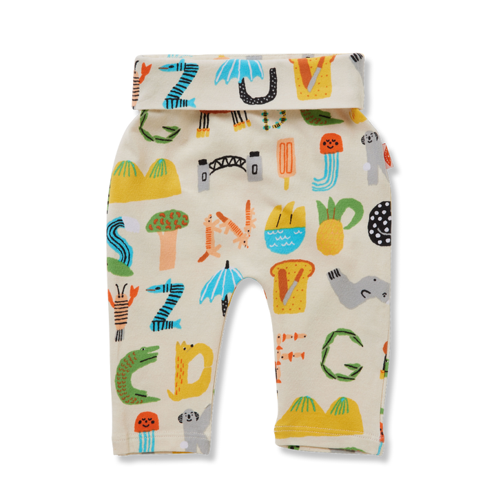Halcyon Nights ABC Down Under Baby Leggings