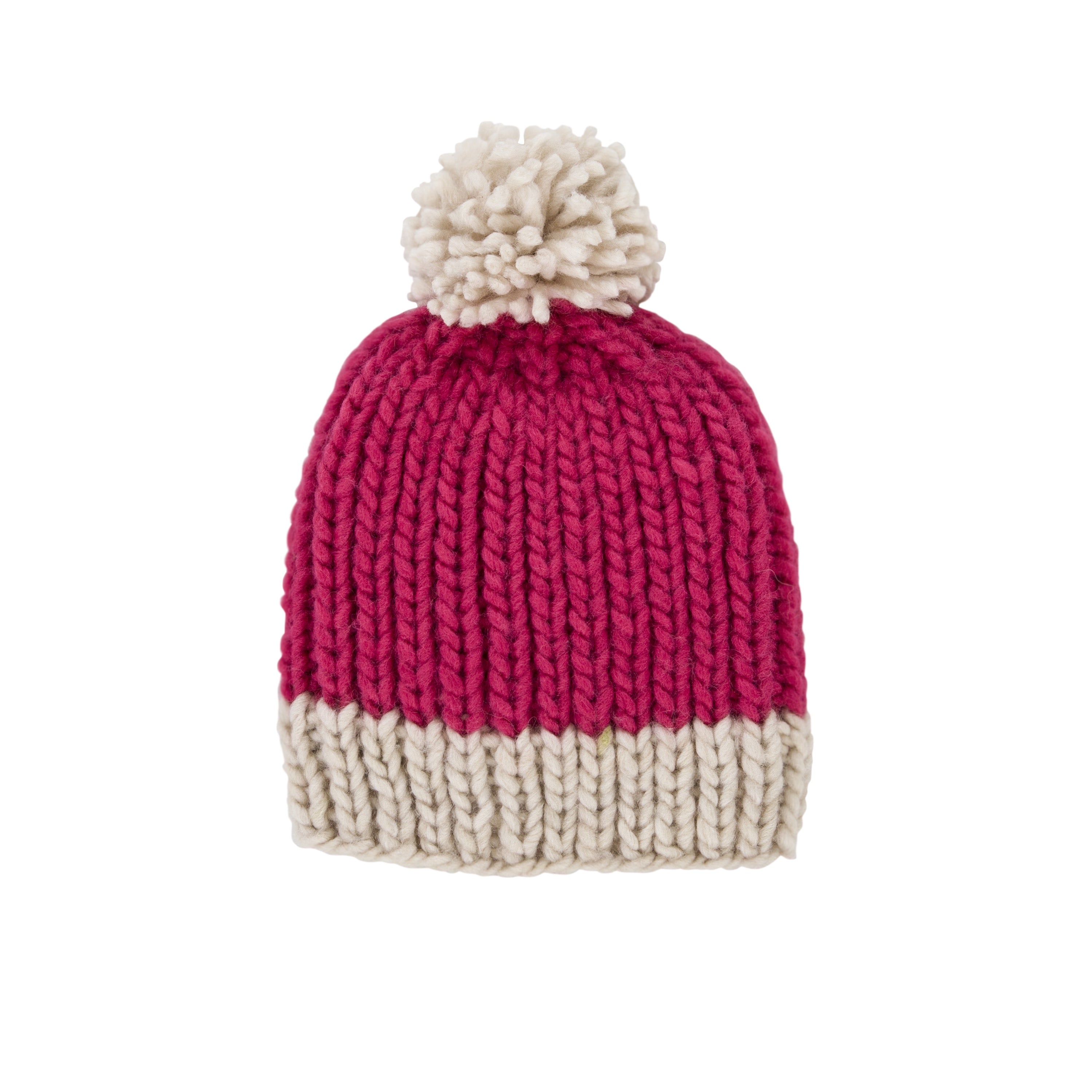 Traveller Chunky Beanie - Fuschia