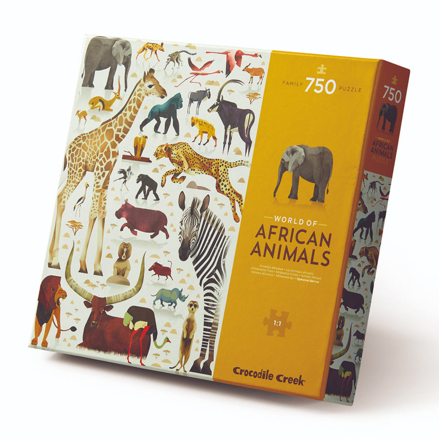 World of Puzzle 750 Piece - African Animals