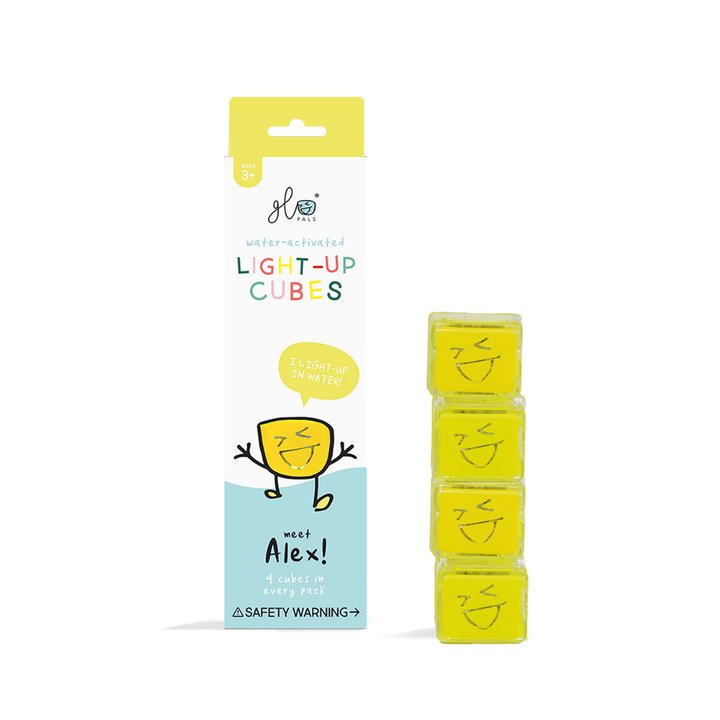 Glo Pal Cubes 4 Pack - Alex | Yellow