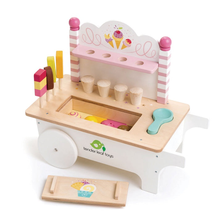 Push Along Ice Cream Cart Set