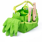 Small Tote Bag with Garden Tools
