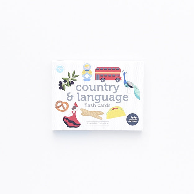 Flash Cards - Country and Language