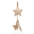 Jellycat Blossom Bea Beige Bunny Musical Pull