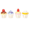 Wooden Cupcake Set