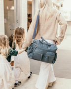 Carry All Nappy Bag - Stone Blue