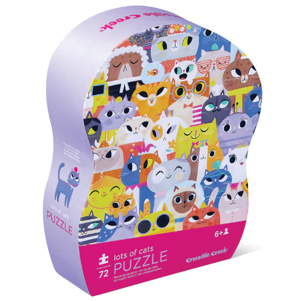 Junior Puzzle 72 Piece - Lots of Cats