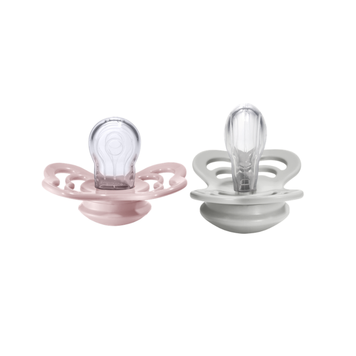 Bibs Pacifier 2 Pack Supreme - Silicone - Blossom/Haze