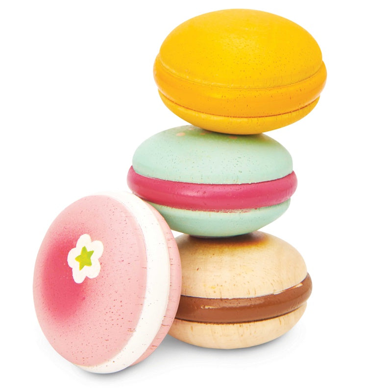 Wooden Macaron Set