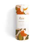Organic Muslin Wrap - Magnolias