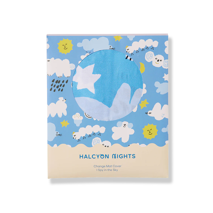 Halcyon Nights Change Mat Cover - I Spy In The Sky