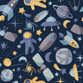 Greeting Card - Spaceman
