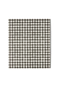 A5 Notebook | Black Gingham | Lined