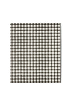 A5 Notebook | Black Gingham | Lined