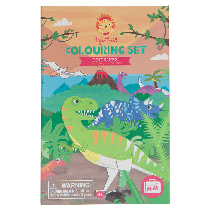 Colouring Set - Dinosaur