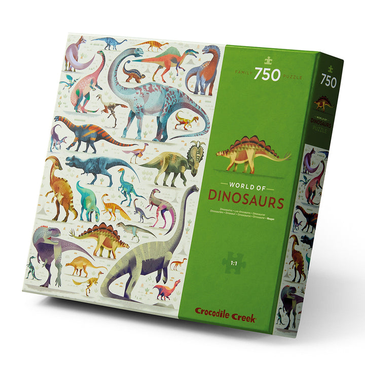 World of Puzzle 750 Piece - Dinosaurs