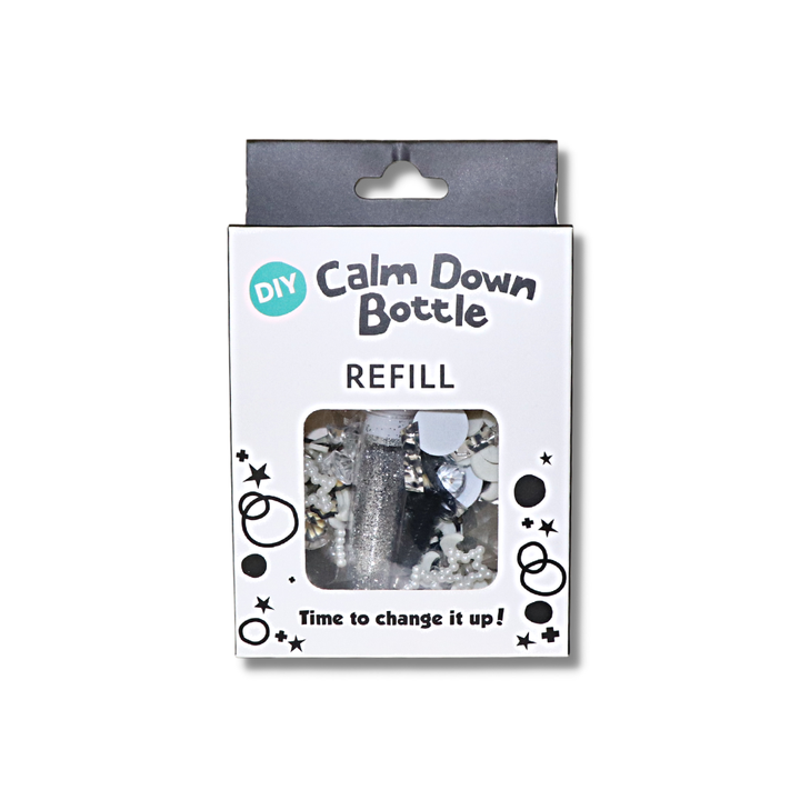 DIY Calm Down Bottle Refills - Glow In The Dark