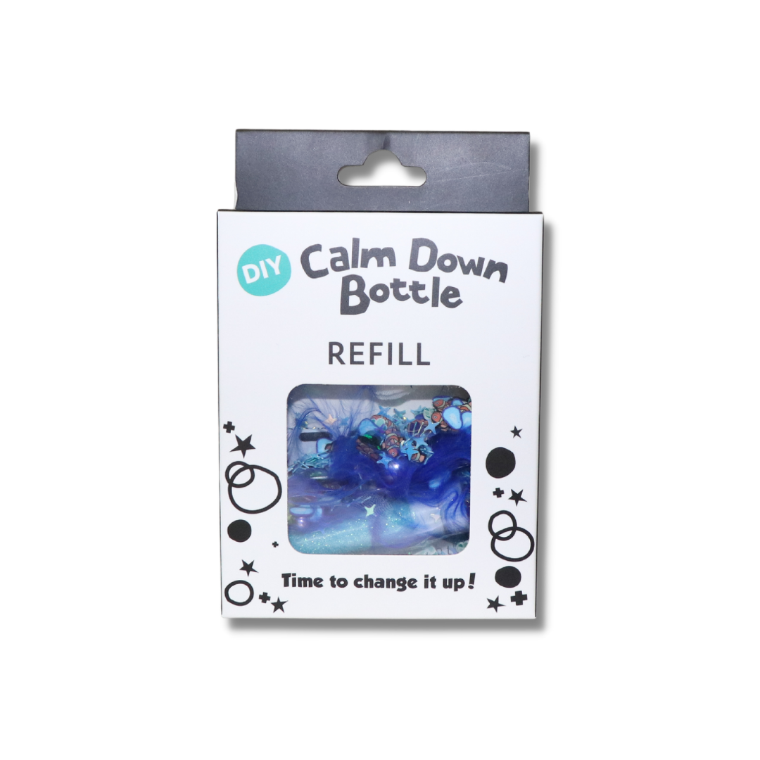 DIY Calm Down Bottle Refills - Ocean