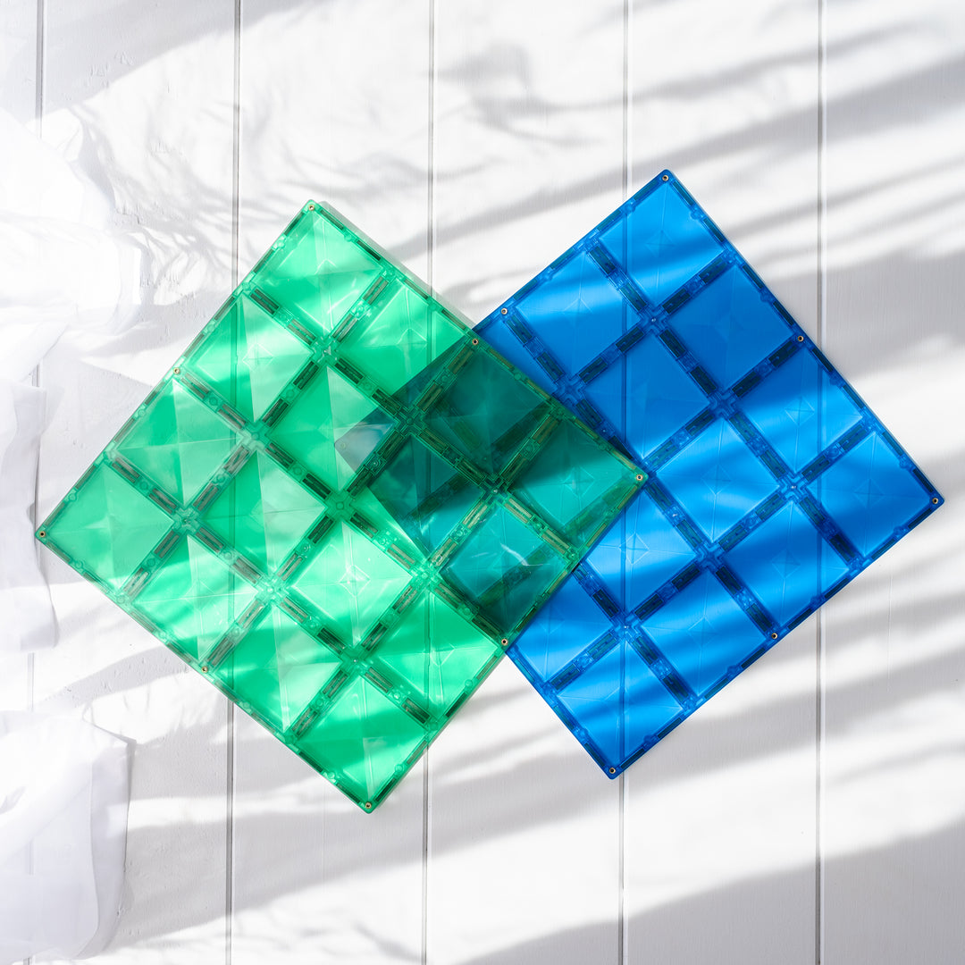Connetix Tiles - 2 Piece Base Plate Set